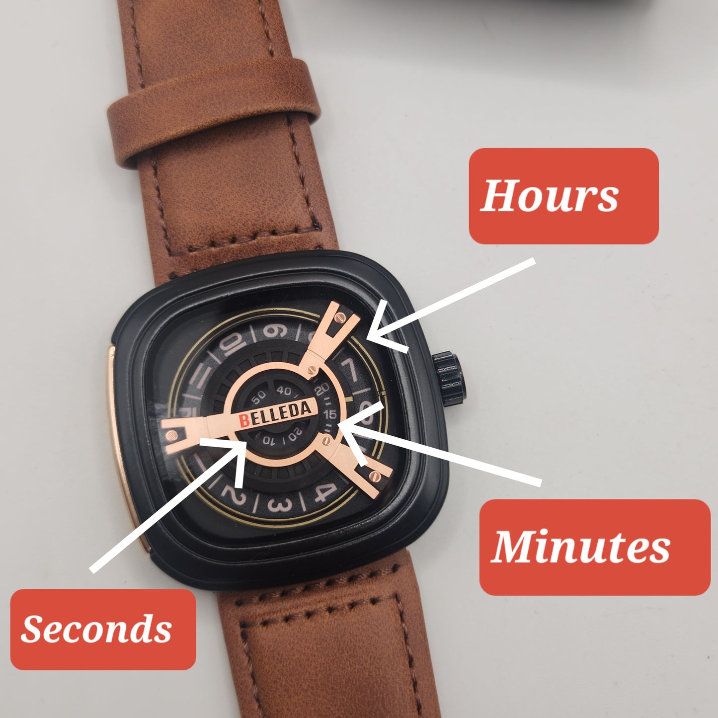 "Belleda Luxury Watch - Premium Quality aur Stylish Design! 🔥